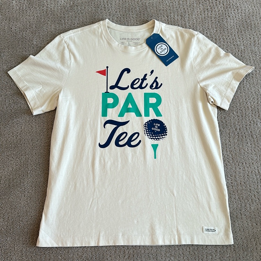 NWT Life is Good men’s T-shirt